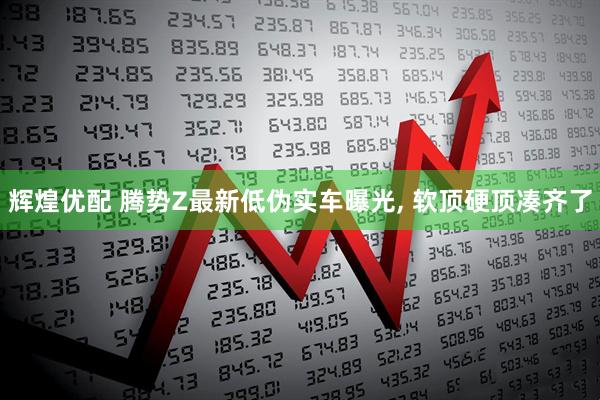 辉煌优配 腾势Z最新低伪实车曝光, 软顶硬顶凑齐了