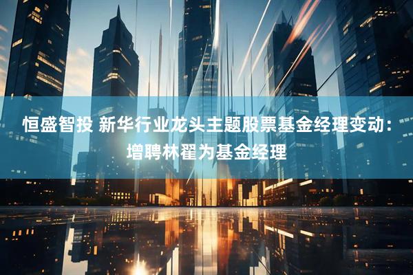 恒盛智投 新华行业龙头主题股票基金经理变动：增聘林翟为基金经理